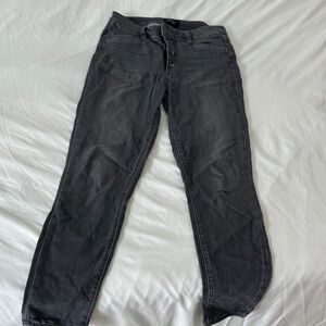 PAIGE Women's Dark Gray Skinny Jeans - 27